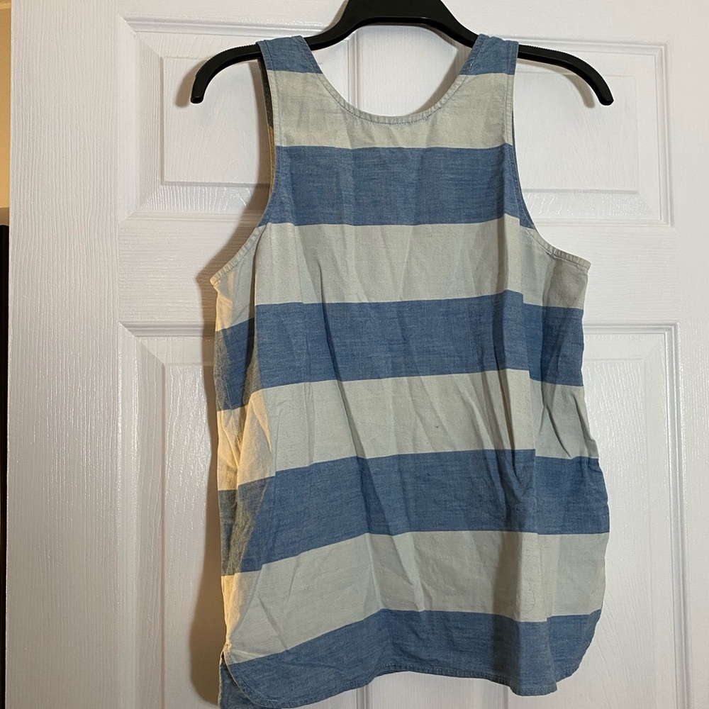 Gap 100% cotton lightweight denim tank top - Picture 5 of 5
